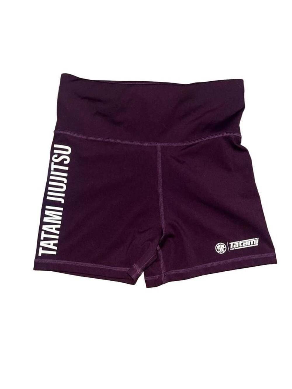 Tatami Fightwear Women's Jiu Jitsu Spats Shorts Plum Size Medium